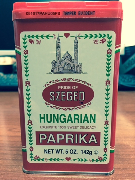 Spiceco Extends an Allergy Alert on Undeclared Peanut Allergen in 5 oz. Containers of Pride of Szeged Sweet Hungarian Paprika Lot # 091717PAHU05PS